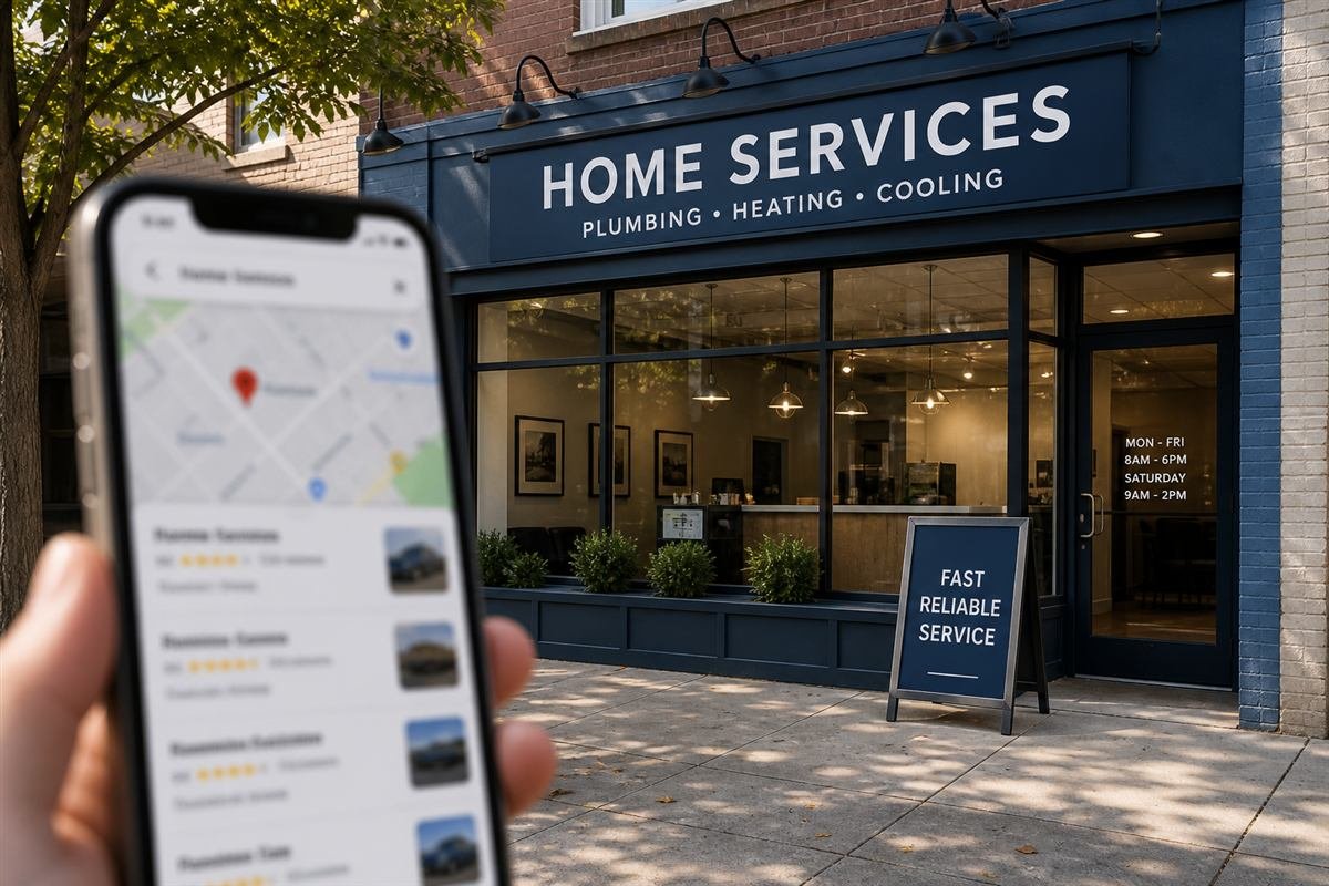 Local storefront and mobile local search for a sample local business SEO project